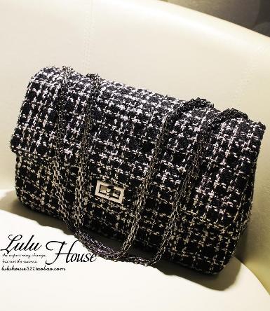 หมดค่ะ กระเป๋าLuluhouse รุ่น L118-01BW กระเป๋าสไตล์เกาหลี ของแท้ 100%